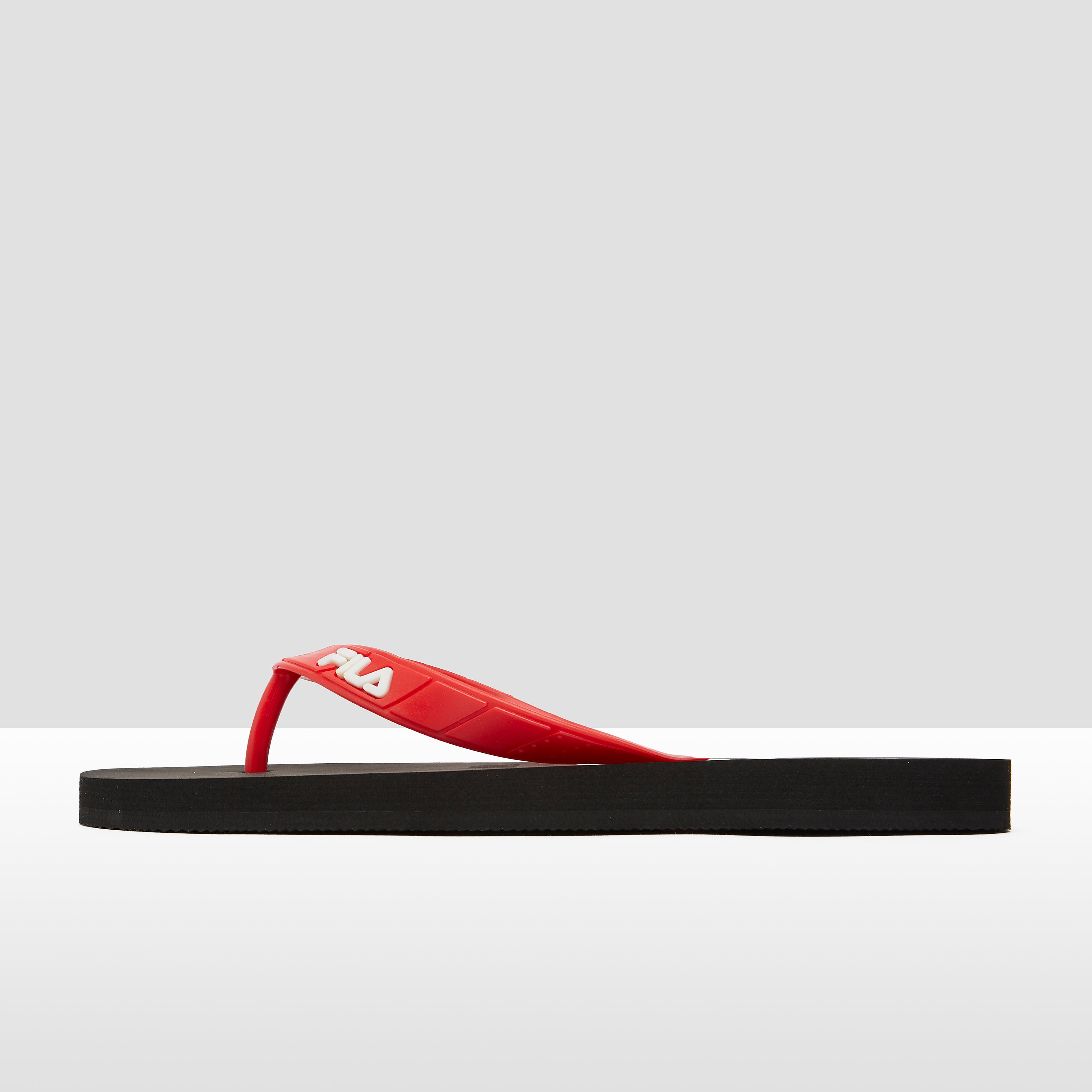FILA Seabreeze slippers zwart/rood heren Heren