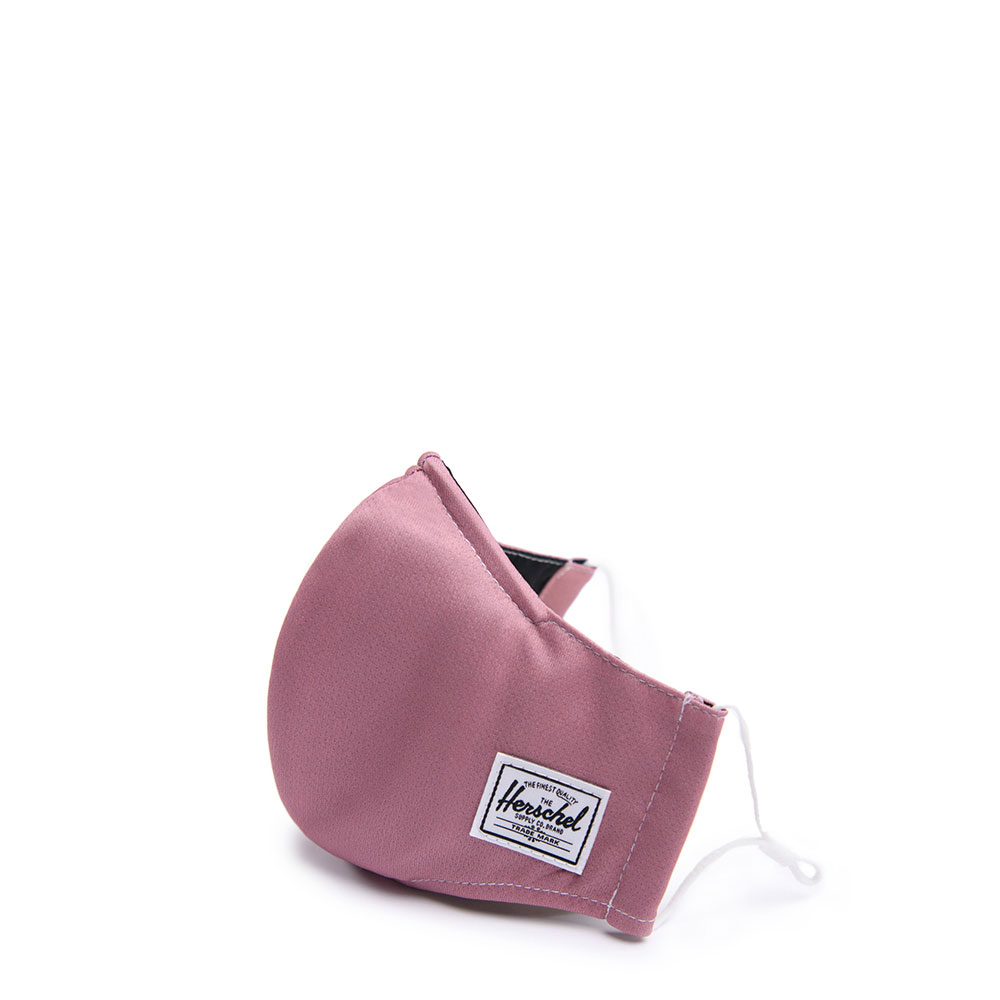 Herschel Classic Fitted Facemask Mondkapje Ash Rose