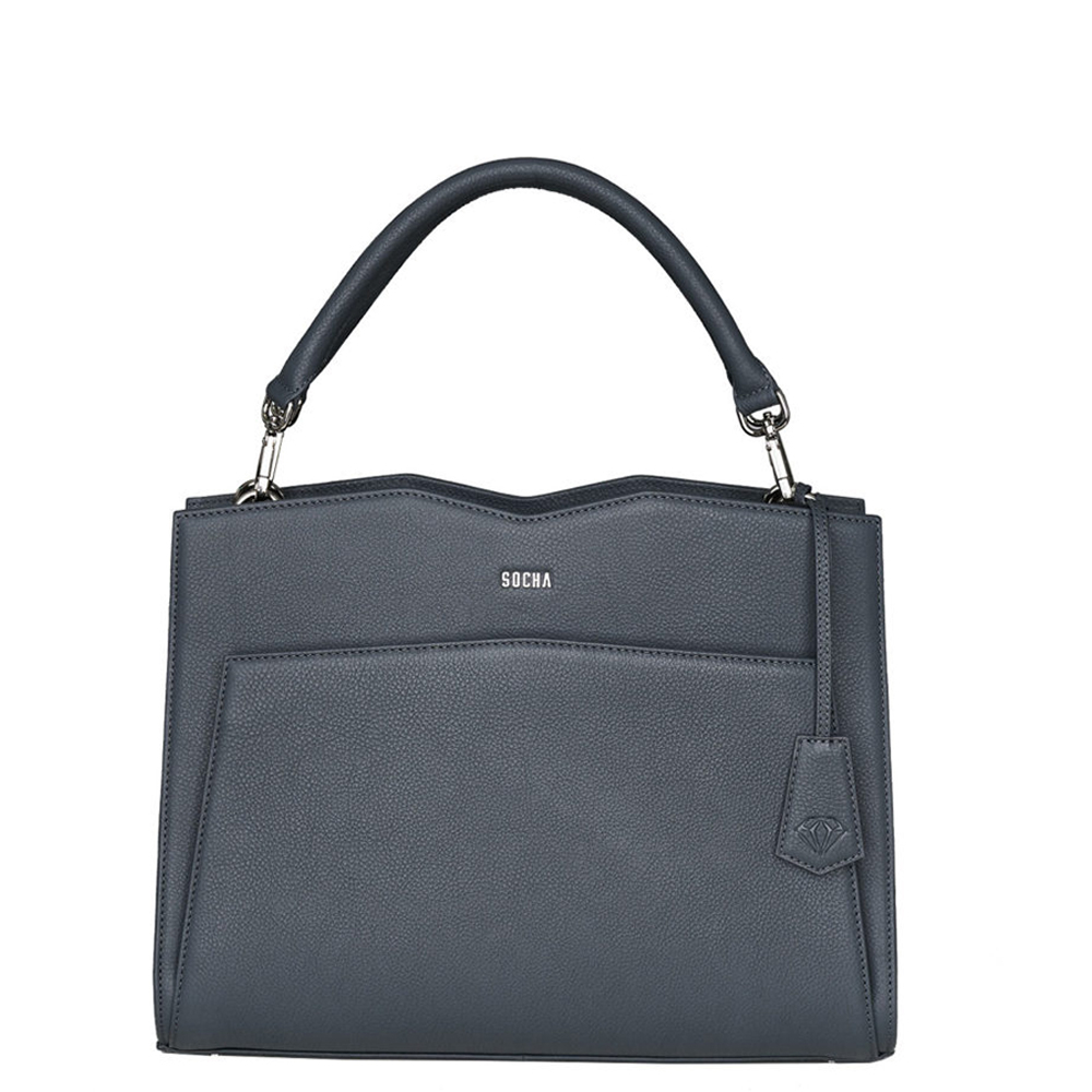 Socha Diamond Leather Shoulder Businessbag 12-14