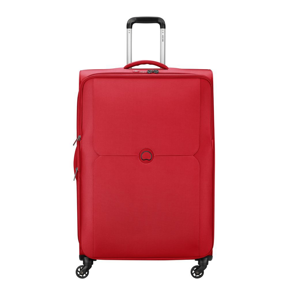 Delsey Mercure 4 Wheel Spinner 78 Expandable Red