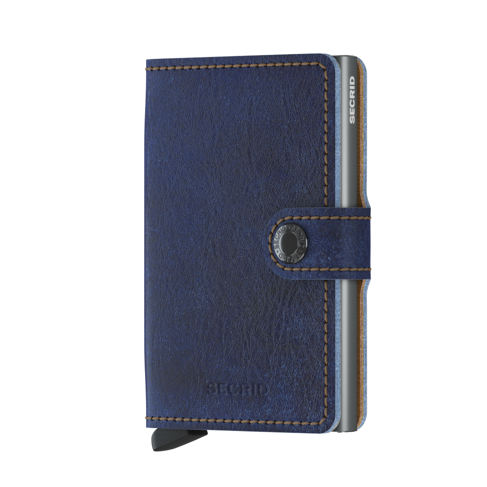 Secrid Mini Wallet Portemonnee Indigo 5 / Titanium